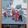 Carte postale de l'affiche des Rencontres Chaland 2024 par Émile Bravo