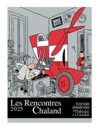 sérigraphie stanislas numérotée et signée rencontres chaland 2025