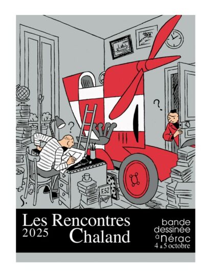 sérigraphie stanislas numérotée et signée rencontres chaland 2025