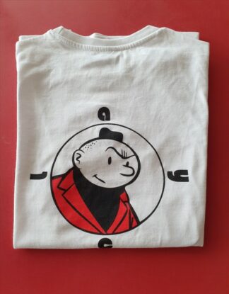Tshirt blanc Jeune Albert dos