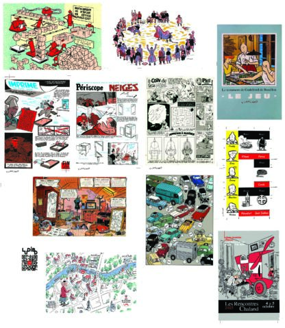 Lot de 10 cartes postales éditées pour les rencontres chaland 2025 et carte postale de l'affiche 2025 par Stanislas offerte