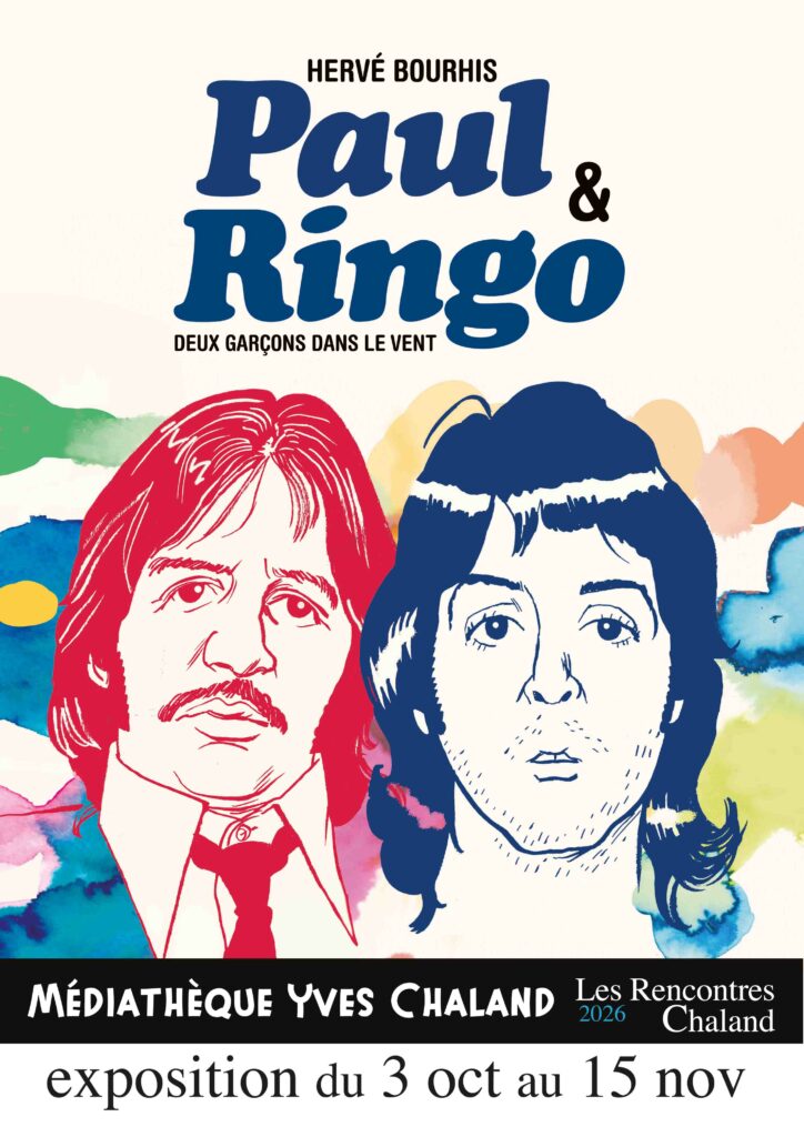 Affiche exposition Paul et Ringo Hervé Bourhis RC2026