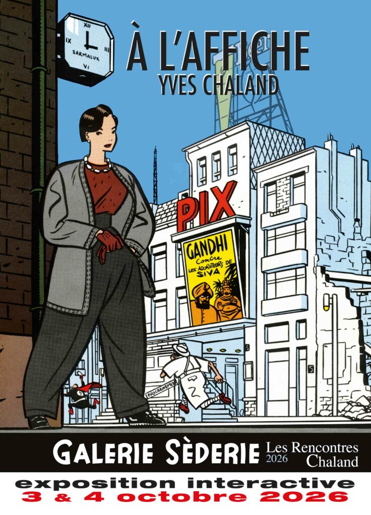 Affiche de l'exposition Yves Chaland RC2026
