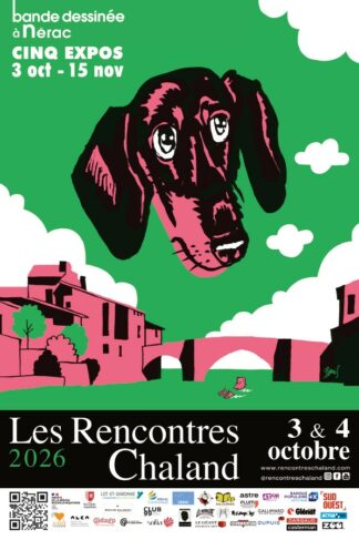 Affiche des Rencontres Chaland 2026 Hervé Bourhis