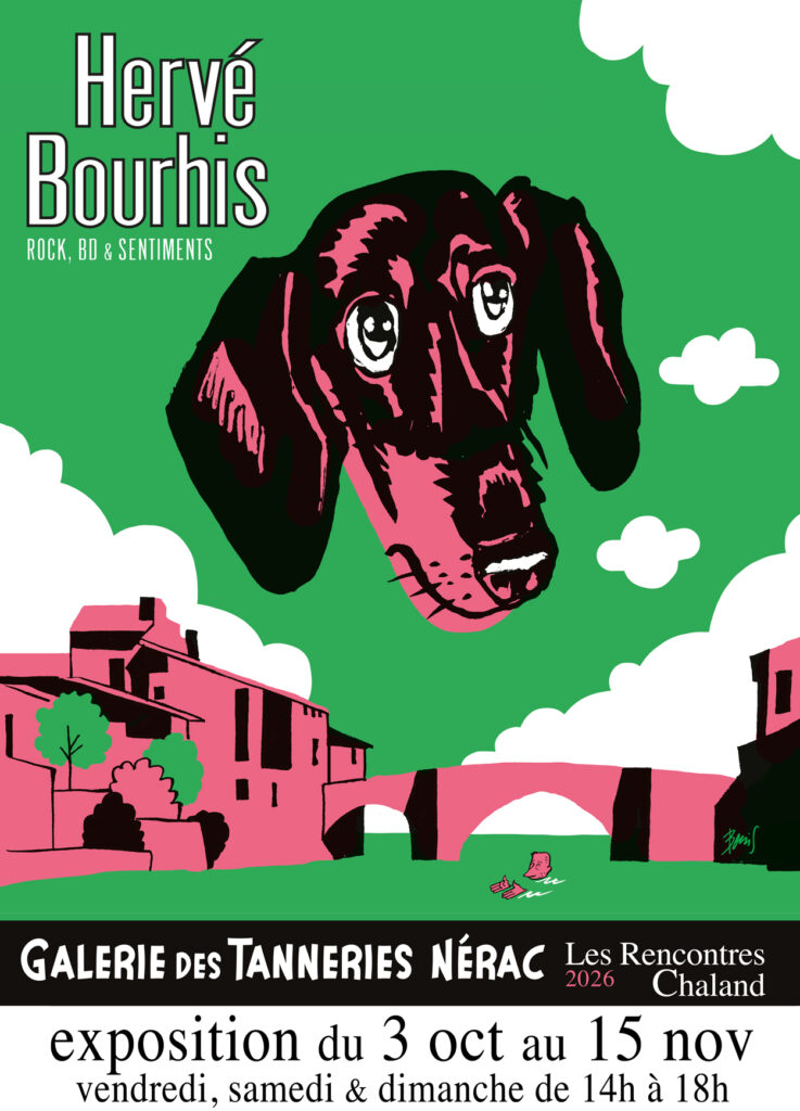 Affiche de l'exposition Hervé Bourhis RC2026