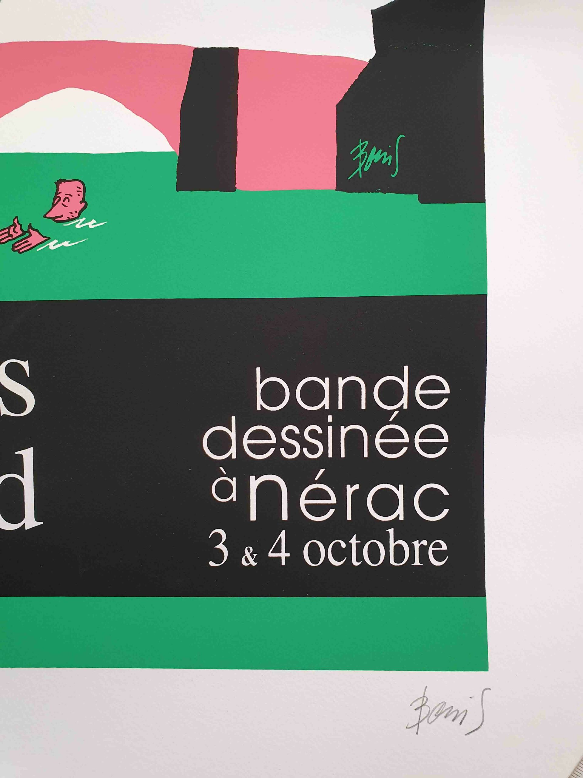 Sérigraphie Rencontres Chaland 2026 par Hervé BOURHIS – Image 3